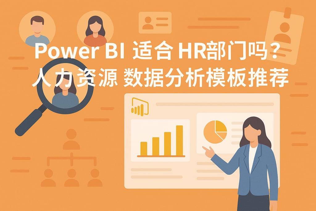 Power BI适合HR部门吗？人力资源数据分析模板推荐